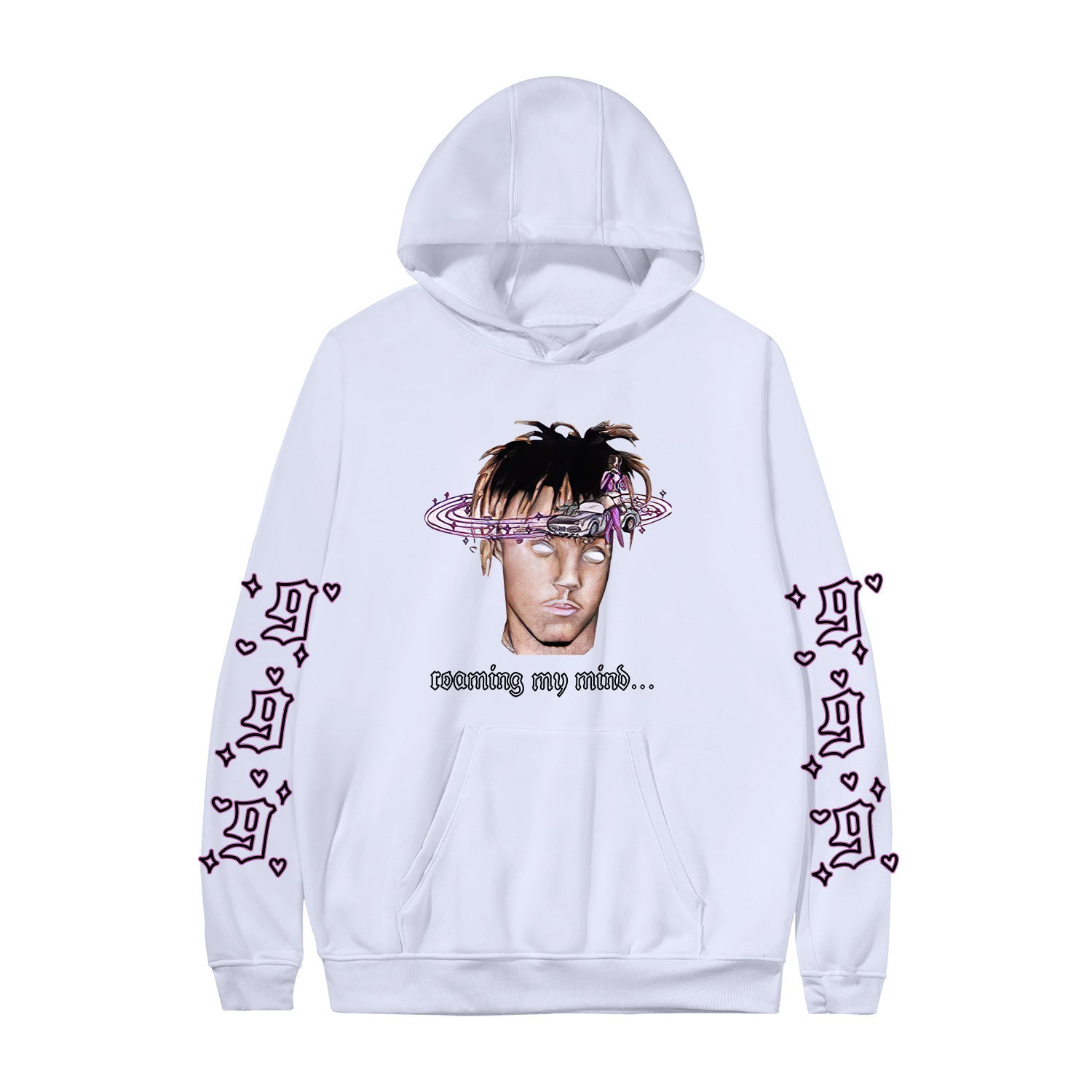 Sudadera con capucha Juice WRLD estilo hip-hop(modelo internacional) - 2019