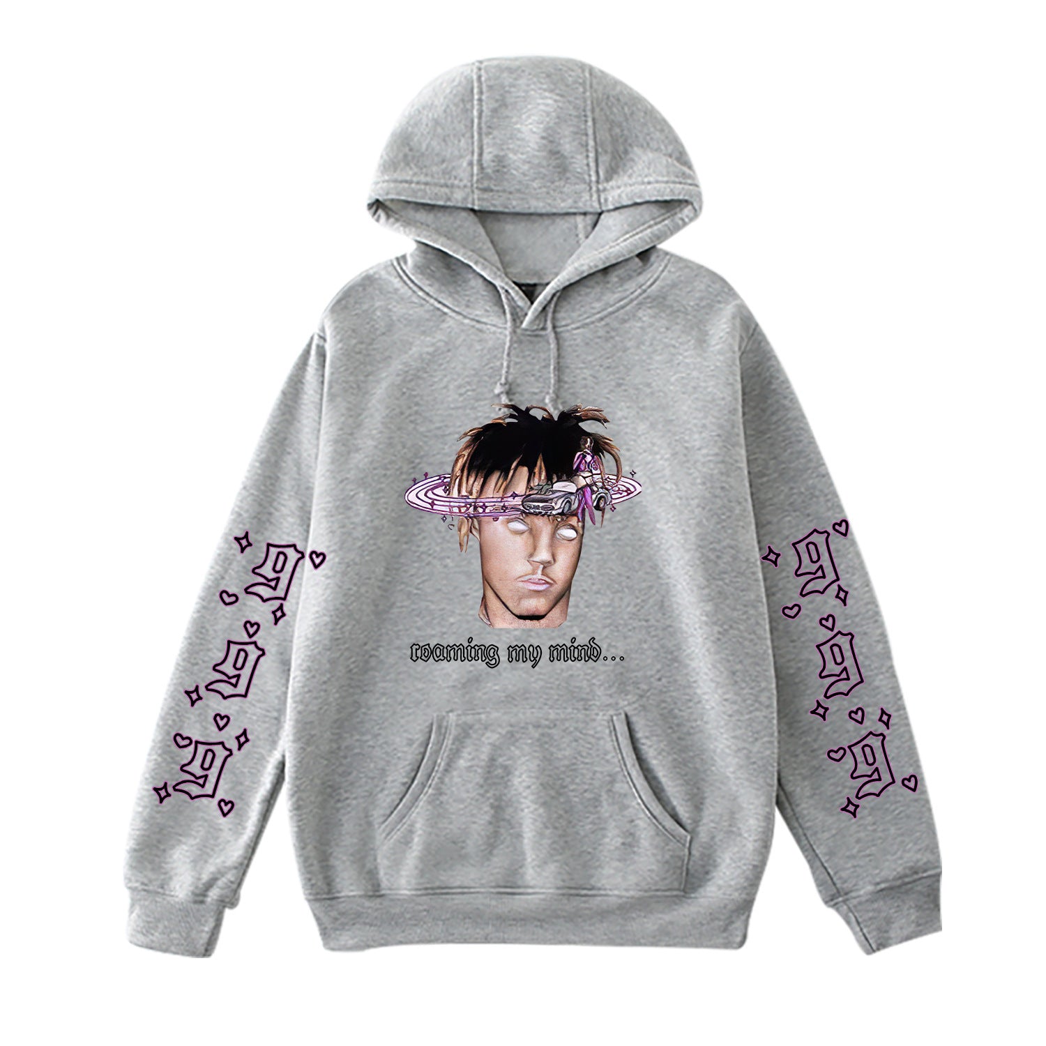 Sudadera con capucha Juice WRLD estilo hip-hop(modelo internacional) - 2019