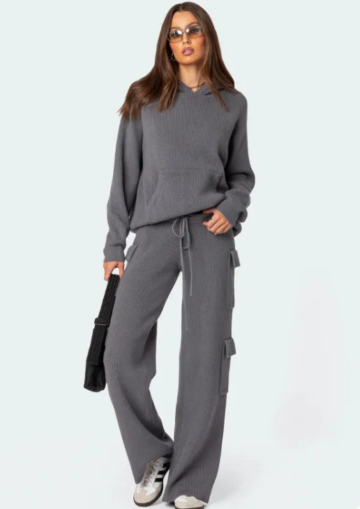 Conjunto casual de sudadera con capucha para primavera y otoño