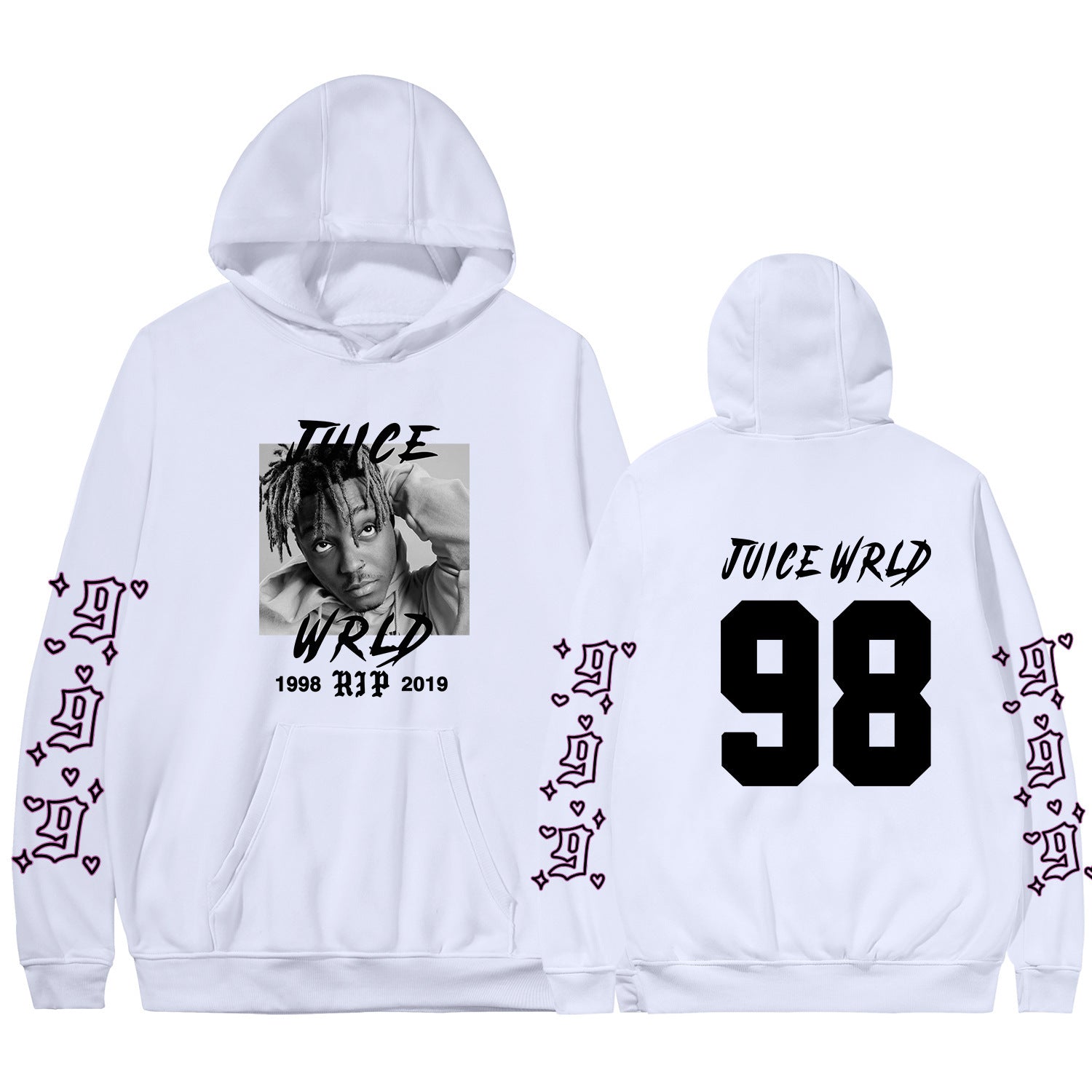 Sudadera con Capucha de Hombre 2019, Juice WRLD Hip Hop