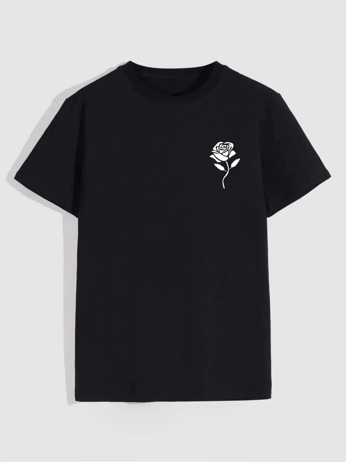 Camiseta casual para hombre (corte estándar/oversize)