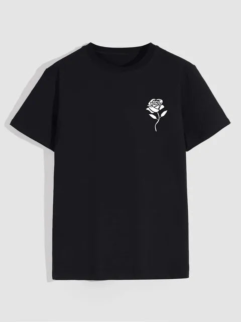 Camiseta casual para hombre (corte estándar/oversize)