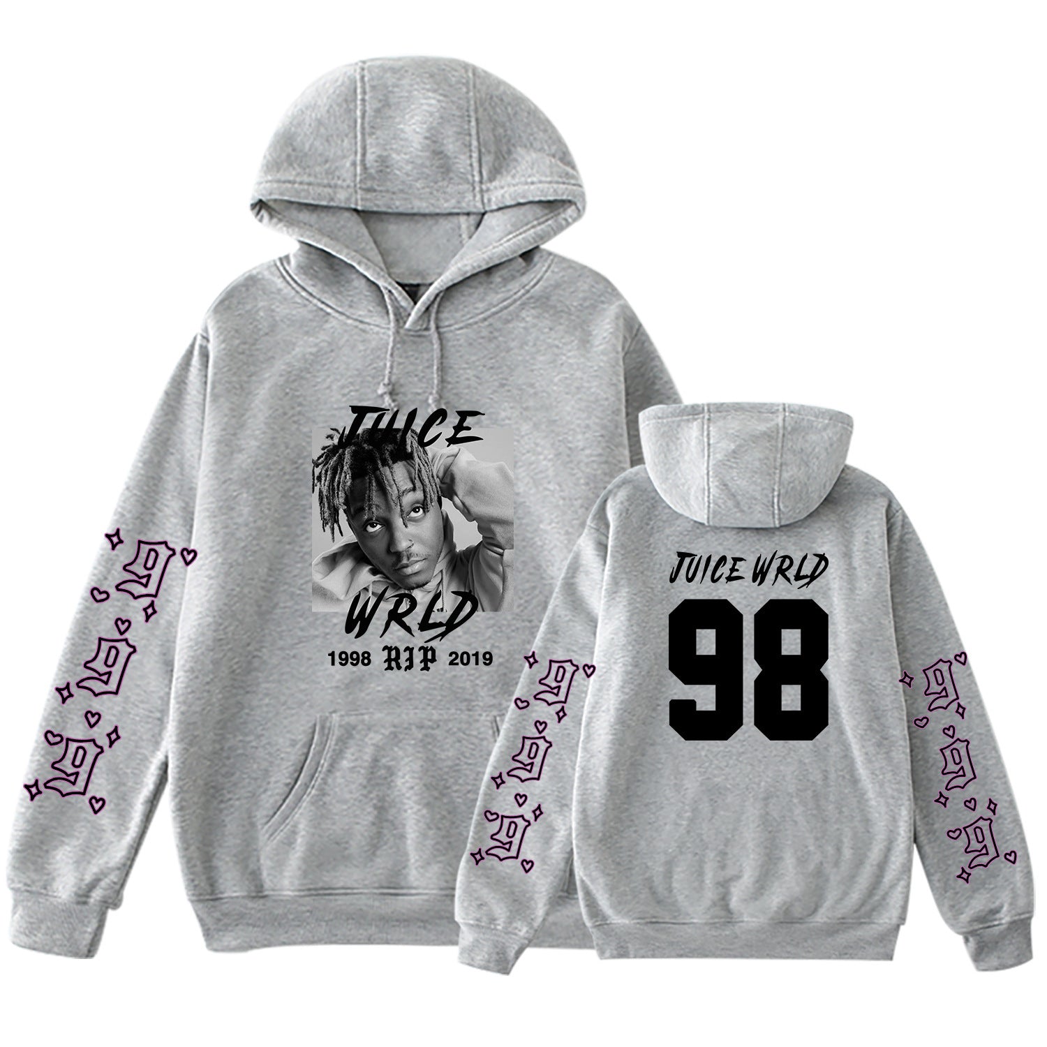 Sudadera con Capucha de Hombre 2019, Juice WRLD Hip Hop