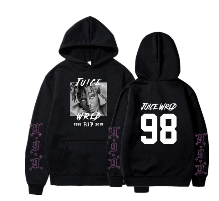 Sudadera con Capucha de Hombre 2019, Juice WRLD Hip Hop