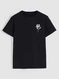 Camiseta casual para hombre (corte estándar/oversize)