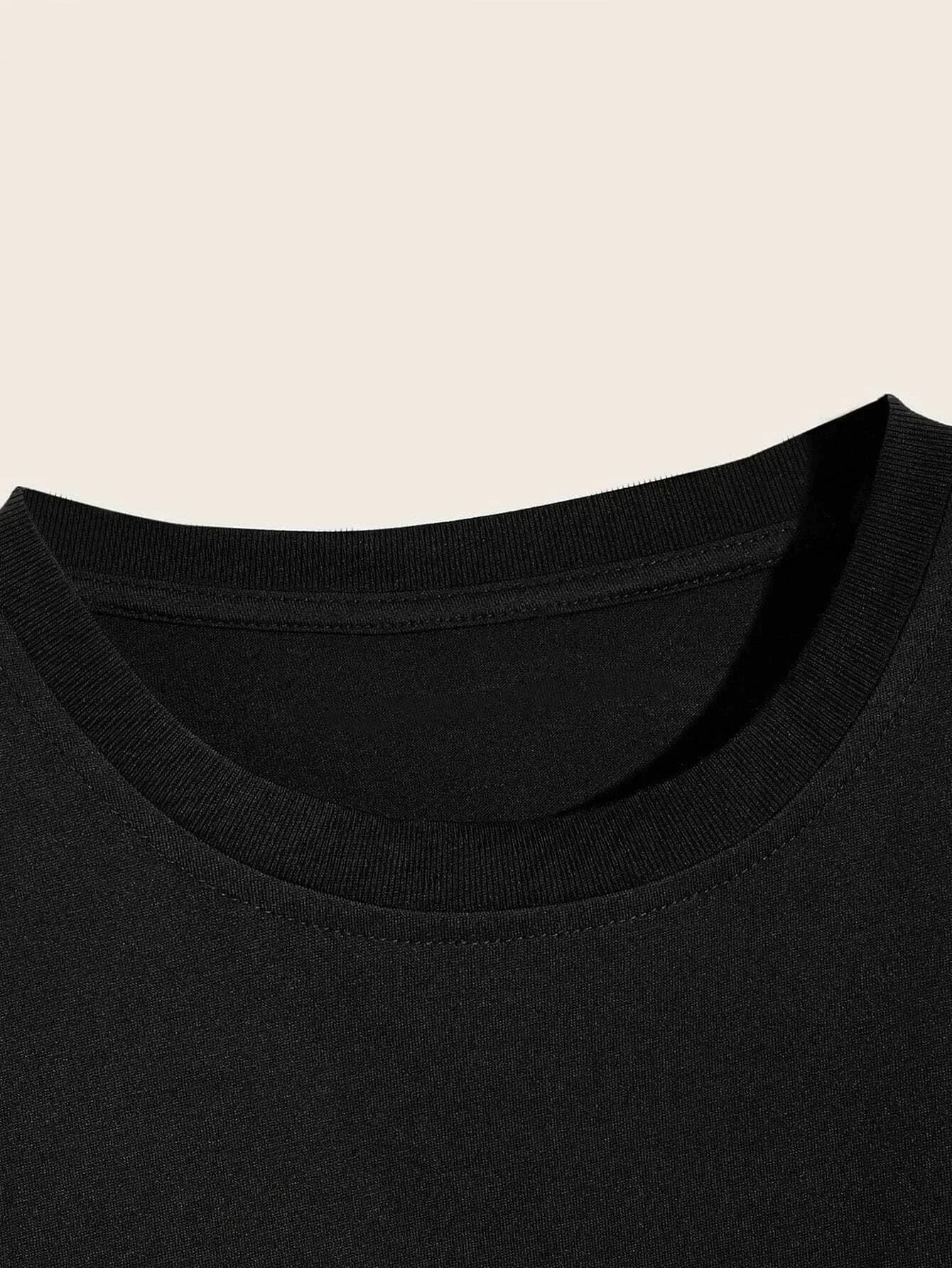 Camiseta casual para hombre (corte estándar/oversize)